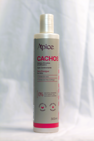 Gelatina Ativadora e Umidificadora Cachos 300ml - Ação Condicionante