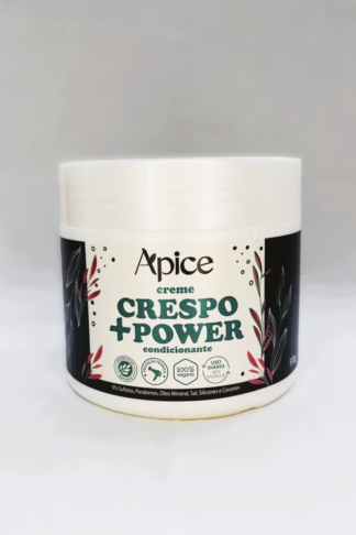 Creme de Pentear Crespo +Power 500g - No Poo / Low Poo - Ação Condicionante