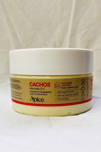 Manteiga 2x1 (Nutritiva e Finalizadora) Cachos 260g