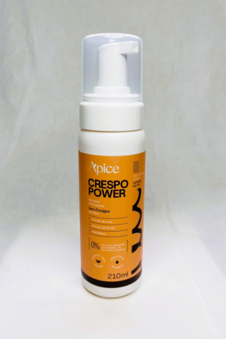Mousse Hidratante Crespo Power 210 ml - Ação Condicionante
