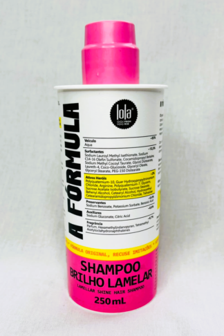 A Fórmula Shampoo Brilho Lamelar - 250 ml